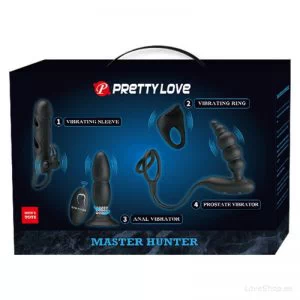 Sekslelude komplekt Pretty Love Master Hunter