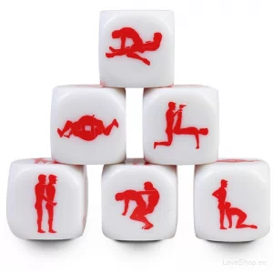 Sekspoosidega täring meestele