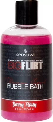 Sensuva Big Flirt Aphrodisiac Bubble Bath (237 ml)