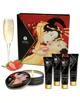 Shunga Geisha's Secret Sparkling Strawberry Wine