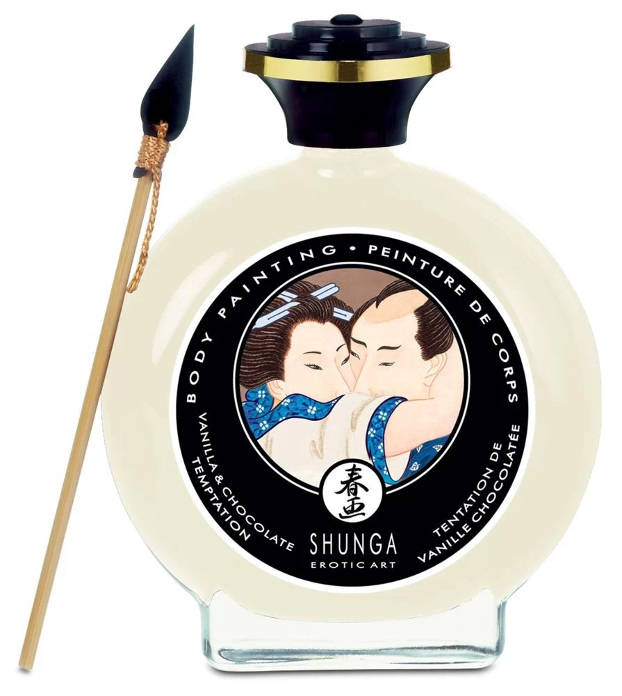 Shunga kreemjas kehavärv, vanilje ja šokolaad 100 ml