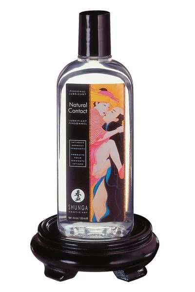 Shunga Natural Contact Lubricant 125 ml, libesti vee baasil