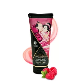 Shunga suudeldav massaažikreem vaarika 200 ml