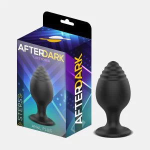 Silikoonist astmelise otsaga anaaltapp AfterDark Steps (S, M ja L)