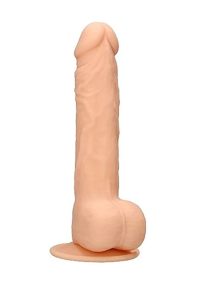 Silikoonist Dildo munanditega - 24 cm