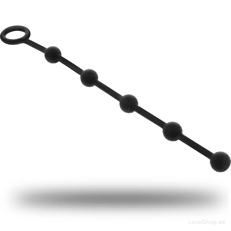 Silikoonist kühmudega anaalkett Öhmama (23cm)