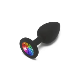 Sillerdava kiviga anaaltapp Rainbow Booty Jewel S