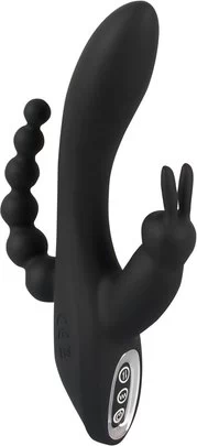 Smile Dark Bunny Triple vibraator