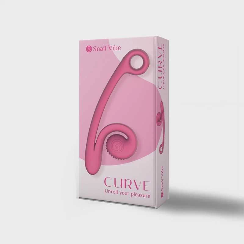 SNAIL VIBE - CURVE VIBRAATOR ROOSA - Image 4