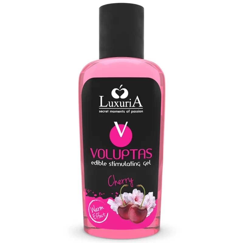 Soojendav ja stimuleeriv geel Luxuria Voluptas Cherry (kirss)