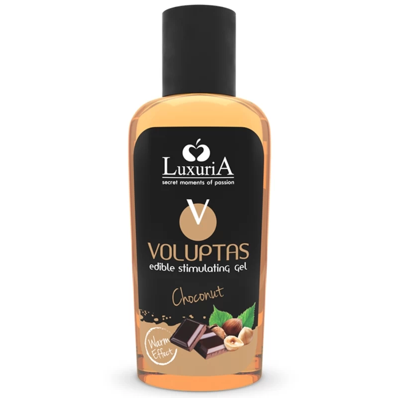 Soojendav ja stimuleeriv geel Luxuria Voluptas Choconut (šokolaad)