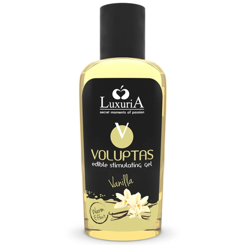Soojendav ja stimuleeriv geel Luxuria Voluptas Vanilla (vanilje)