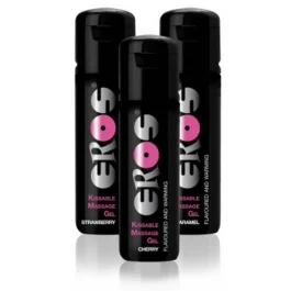 Soojendav massaazigeel Eros kirsi 100ml