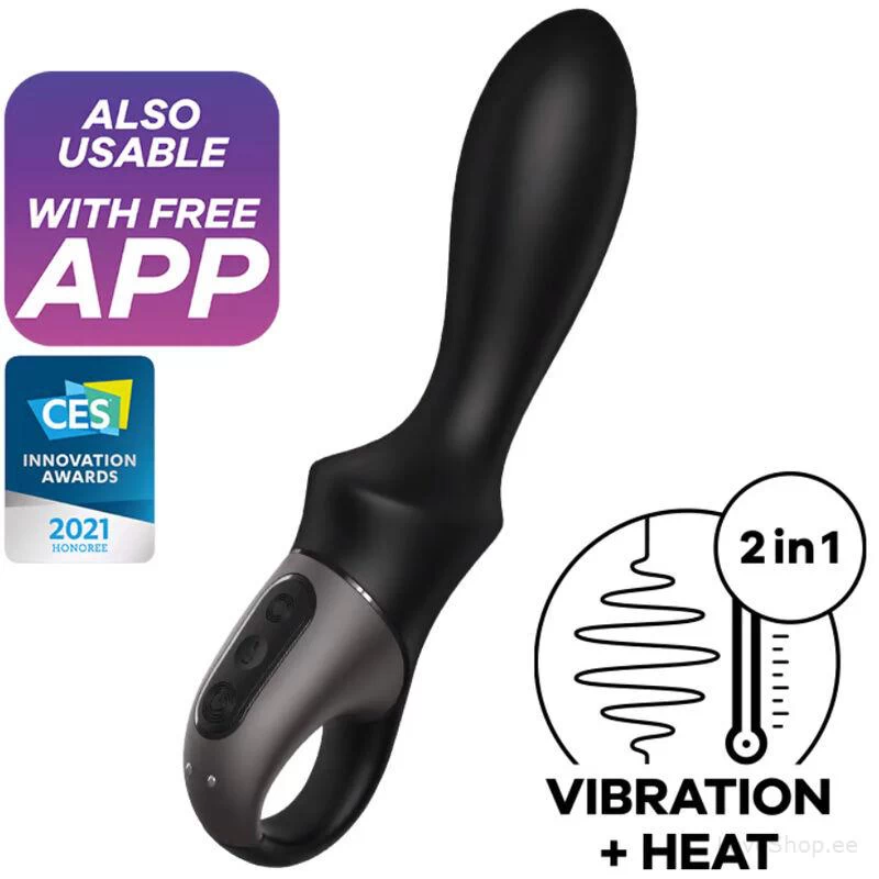 Soojendusega anaalvibraator Satisfyer Hot Passion