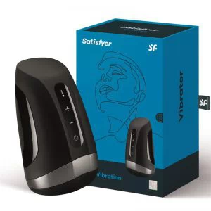 Soojendusfunktsiooniga masturbaator Satisfyer Men Heat Vibration