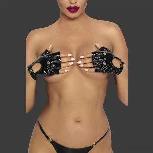 Sõrmedeta kindad Noir Handmade F263