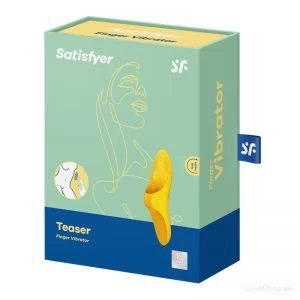 Sõrmevibraator Satisfyer Teaser (kollane)