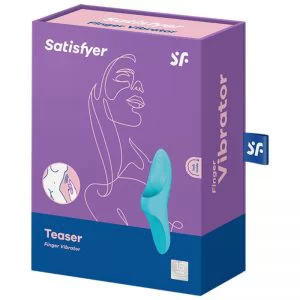 Sõrmevibraator Satisfyer Teaser (sinine)