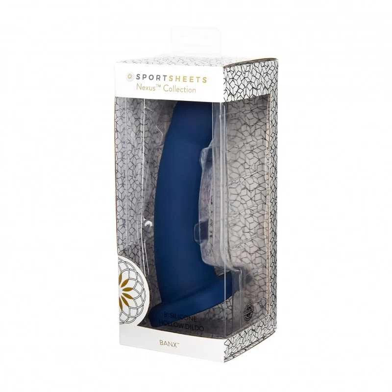 Sportsheets - Nexus Banx Hollow Sheath Dildo Navy - Image 10