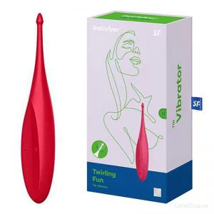 Stimulaator Satisfyer Twirling Fun (punane)