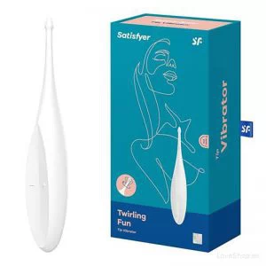 Stimulaator Satisfyer Twirling Fun (valge)