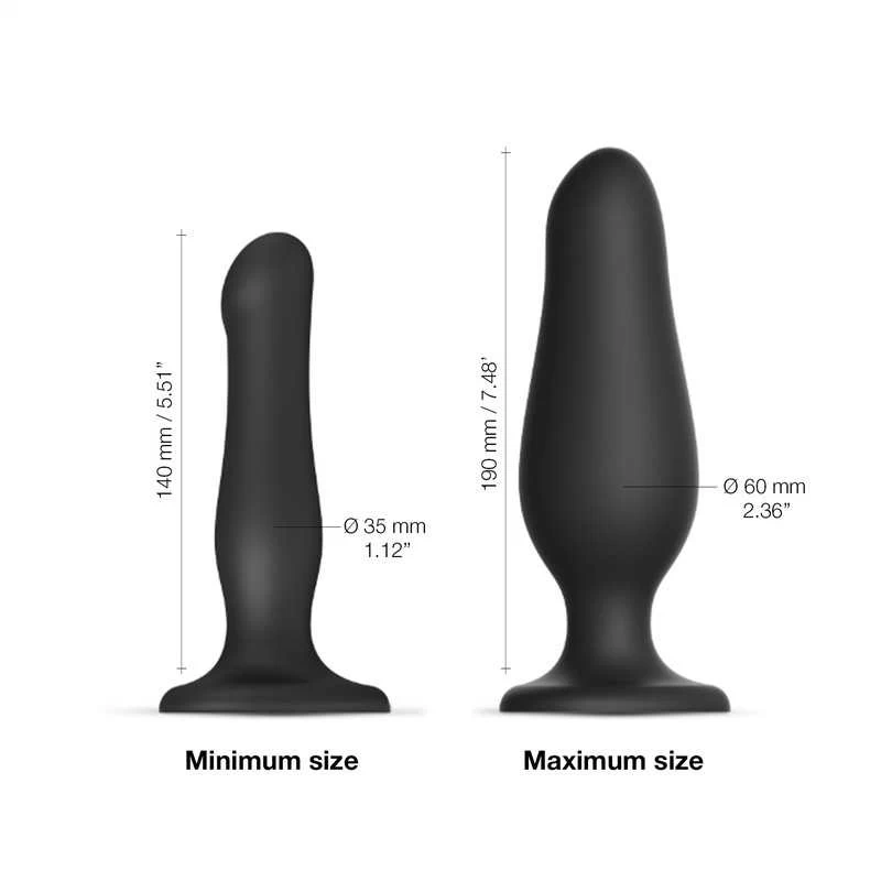 Strap-on-me - Inflatable Dildo Black - Image 2