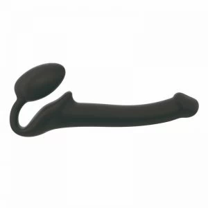 Strap-On-Me – Semi-Realistic Bendable Strapless Strap-On Black