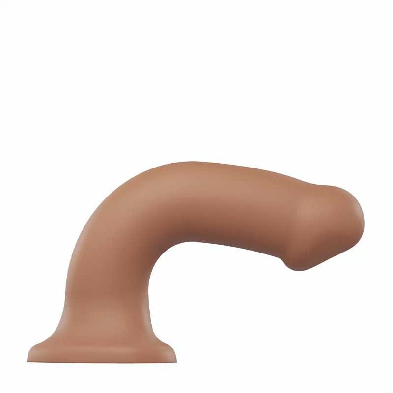 STRAP-ON-ME - SEMI-REALISTIC DUAL DENSITY PAINDUV DILDO KARAMELL - Image 2