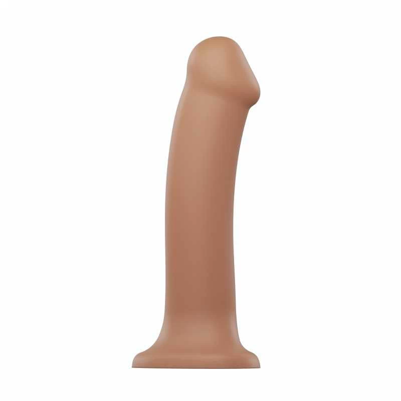 STRAP-ON-ME - SEMI-REALISTIC DUAL DENSITY PAINDUV DILDO KARAMELL