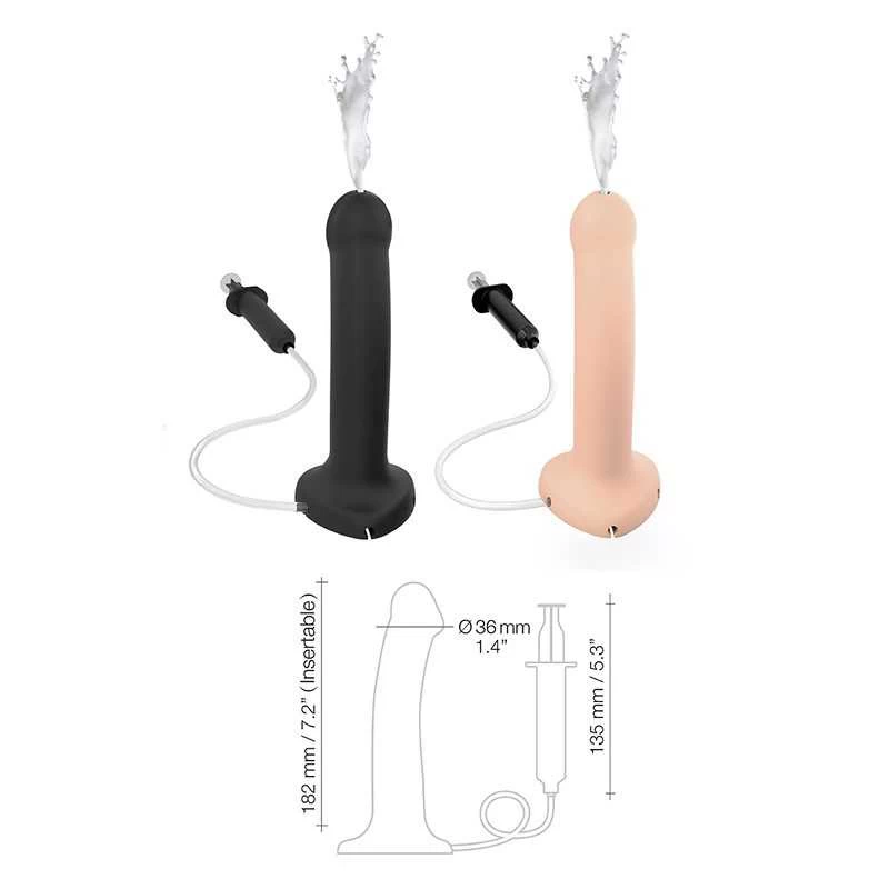 Strap-on-me - Semi-realistic Squirting Dildo Cum Size L - Image 8