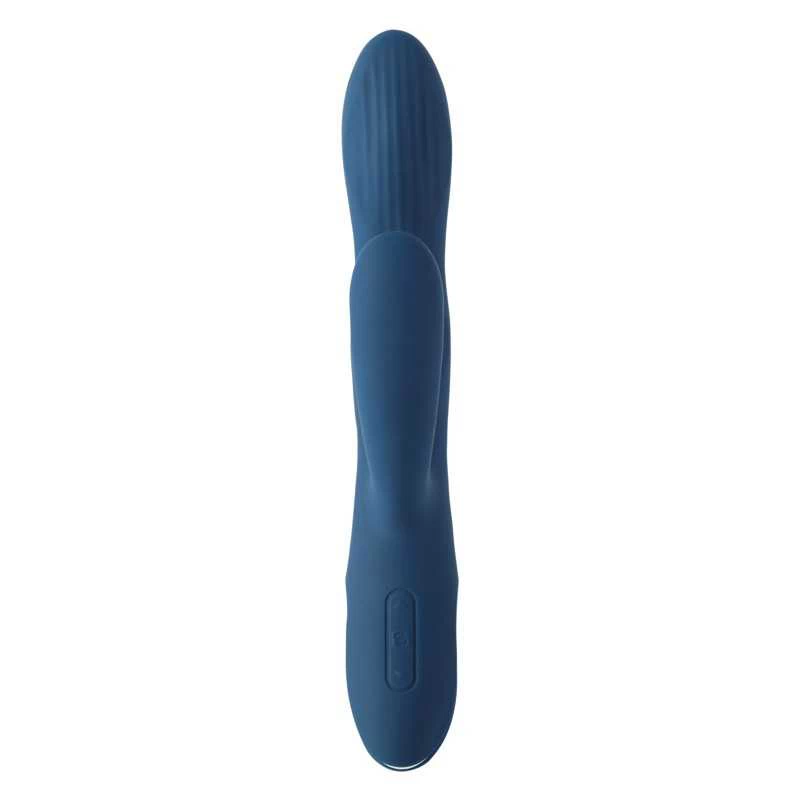 Svakom - Aylin Powerful Pulsating Dual-headed Vibrator Dark Blue - Image 4