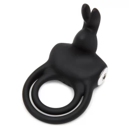 Taaslaetav vibratsiooniga peeniserõngas Happy Rabbit