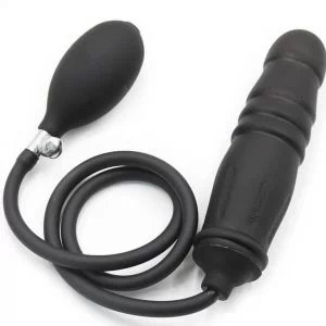 Täispuhutav Anaaltapp Dildo Koos Pumba Silikoon
