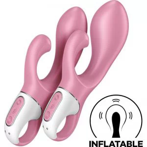 Täispumbatav rabbitvibraator Satisfyer Air Pump Bunny 2