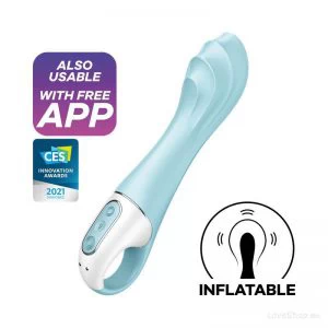 Täispumbatav vibraator Satisfyer Air Pump Vibrator 5+