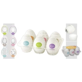 Tenga - egg assortii 1, 6st munast komplekt