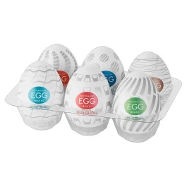 Tenga - egg assortii 3, 6st munast komplekt