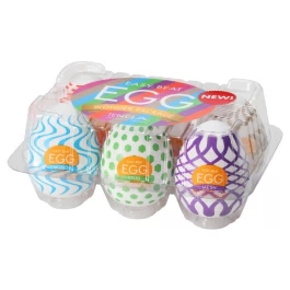 Tenga - egg assortii 4, 6st munast komplekt