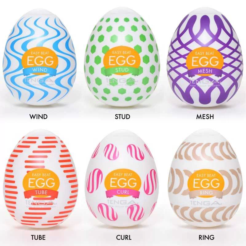 TENGA - EGG WONDER 6 ERINEVAT MUNA KARBIS - Image 3