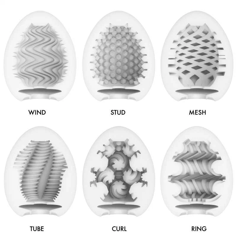 TENGA - EGG WONDER 6 ERINEVAT MUNA KARBIS - Image 4