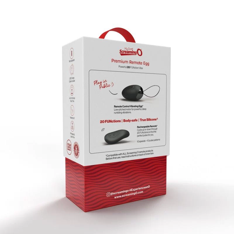The Screaming O - Premium Remote Egg Black - Image 7