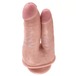 Topeltdildo King Cock Double Penetrator