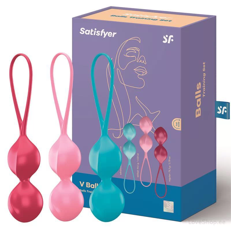 Tupekuulide komplekt Satisfyer V Balls