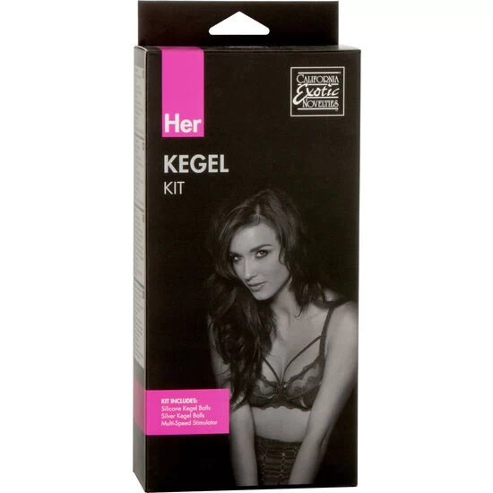 Tupelihaste treeningkomplekt CalExcotics Kegel Kit