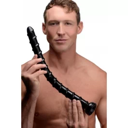 Ülipikk iminapaga spiraalkeeruga dildo snake 18"