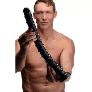 Ülipikk iminapaga spiraalkeeruga dildo snake 18″