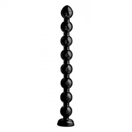 Ülipikk kuulidega keskmine dildo snake 19"