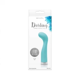 Väike türkiisroheline vibraator Luxe Darling