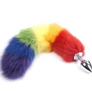 Värviline Fox saba anaaltapp