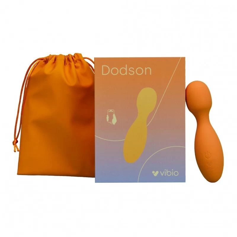 Vibio - Dodson Mini Wand Vibrator Orange - Image 4